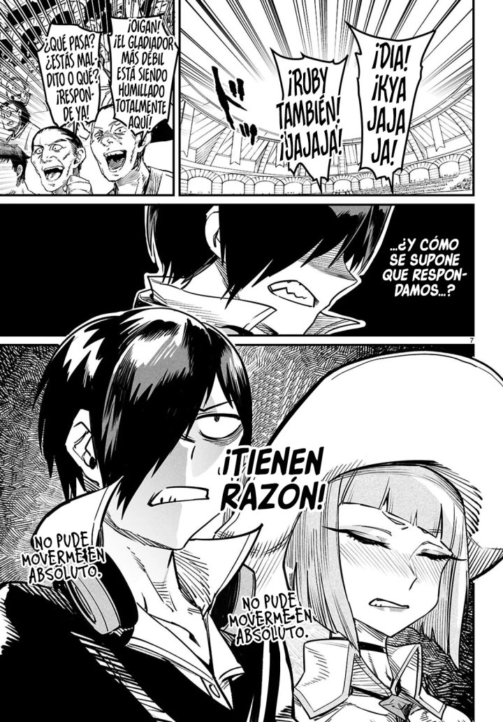 REENCARNADO EN UN COLISEO ~Utilizando la habilidad más débil para derrotar a las mujeres más fuertes y crear un harem de esclavas~ Capítulo 36 - Página 10