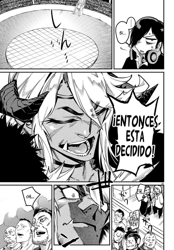 REENCARNADO EN UN COLISEO ~Utilizando la habilidad más débil para derrotar a las mujeres más fuertes y crear un harem de esclavas~ Capítulo 36 - Página 28