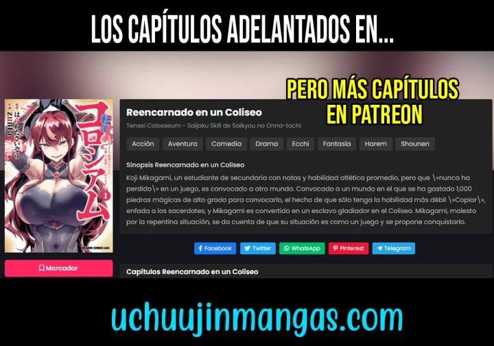 REENCARNADO EN UN COLISEO ~Utilizando la habilidad más débil para derrotar a las mujeres más fuertes y crear un harem de esclavas~ Capítulo 36 - Página 4