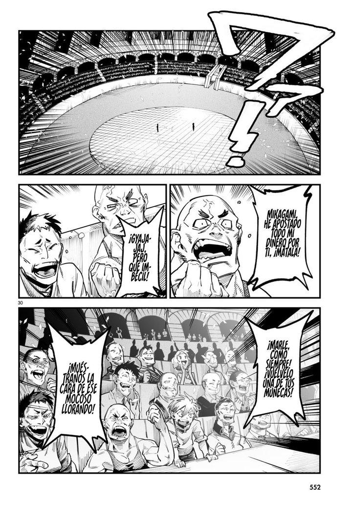 REENCARNADO EN UN COLISEO ~Utilizando la habilidad más débil para derrotar a las mujeres más fuertes y crear un harem de esclavas~ Capítulo 4 - Página 31