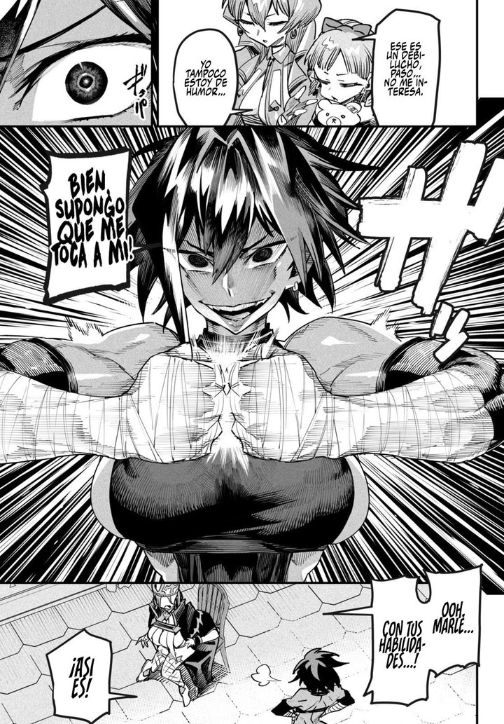 REENCARNADO EN UN COLISEO ~Utilizando la habilidad más débil para derrotar a las mujeres más fuertes y crear un harem de esclavas~ Capítulo 4 - Página 8