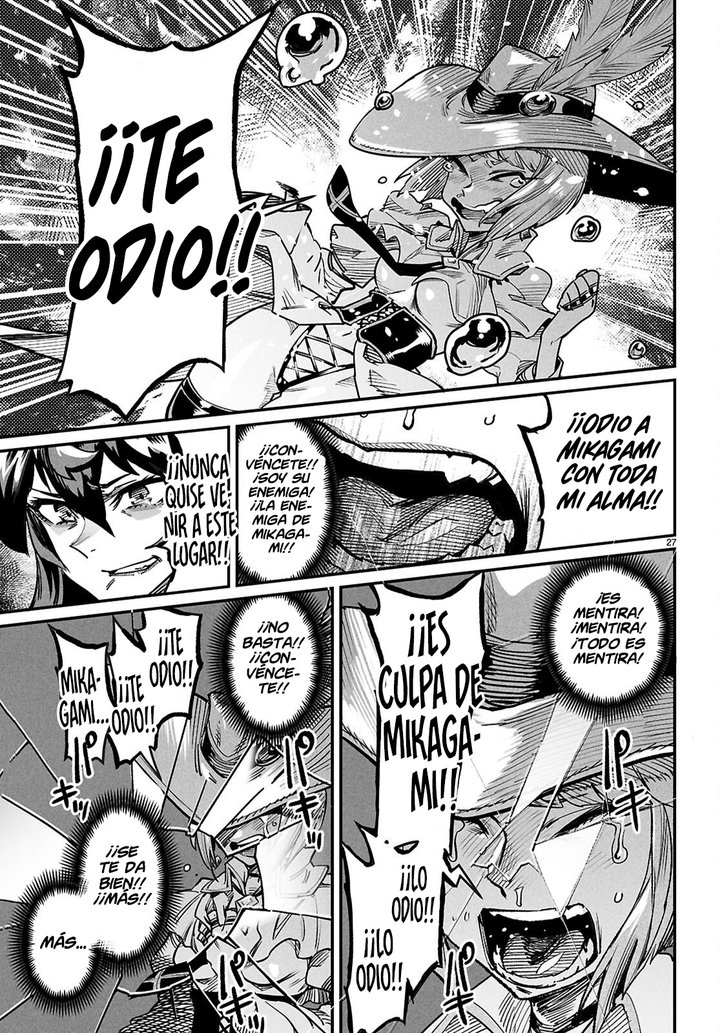 REENCARNADO EN UN COLISEO ~Utilizando la habilidad más débil para derrotar a las mujeres más fuertes y crear un harem de esclavas~ Capítulo 40 - Página 28