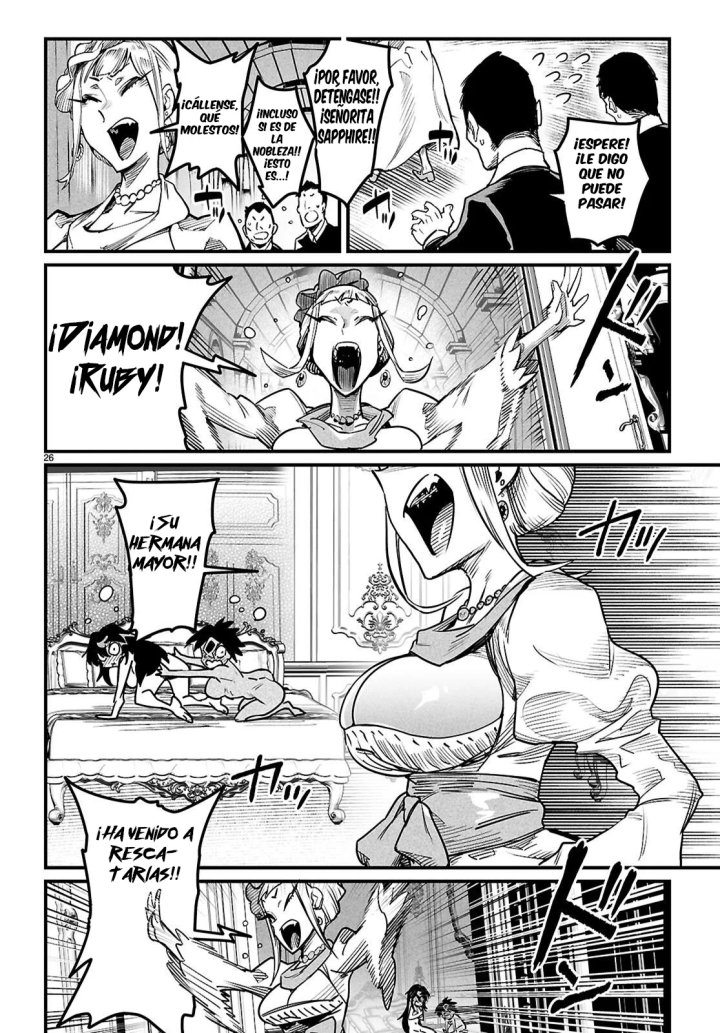 REENCARNADO EN UN COLISEO ~Utilizando la habilidad más débil para derrotar a las mujeres más fuertes y crear un harem de esclavas~ Capítulo 41 - Página 26