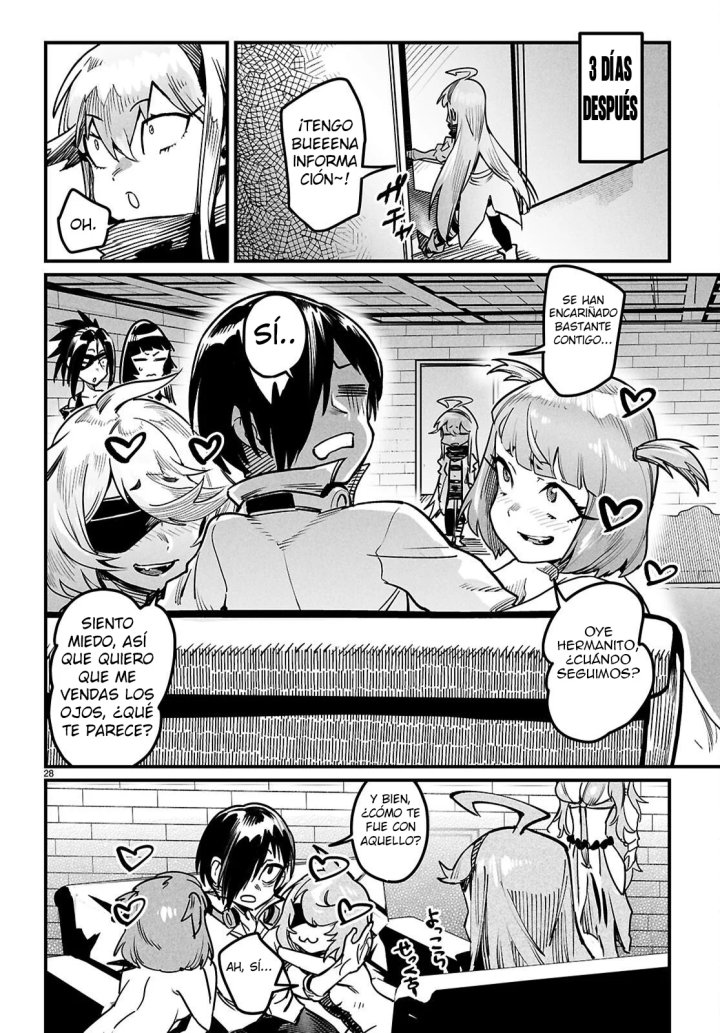 REENCARNADO EN UN COLISEO ~Utilizando la habilidad más débil para derrotar a las mujeres más fuertes y crear un harem de esclavas~ Capítulo 41 - Página 28