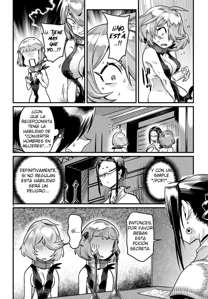 REENCARNADO EN UN COLISEO ~Utilizando la habilidad más débil para derrotar a las mujeres más fuertes y crear un harem de esclavas~ Capítulo 41 - Página 9