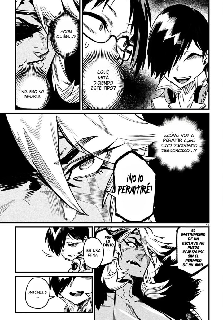 REENCARNADO EN UN COLISEO ~Utilizando la habilidad más débil para derrotar a las mujeres más fuertes y crear un harem de esclavas~ Capítulo 42 - Página 14