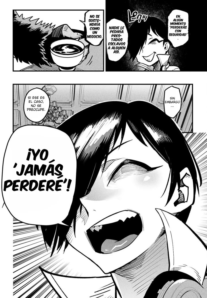 REENCARNADO EN UN COLISEO ~Utilizando la habilidad más débil para derrotar a las mujeres más fuertes y crear un harem de esclavas~ Capítulo 42 - Página 9