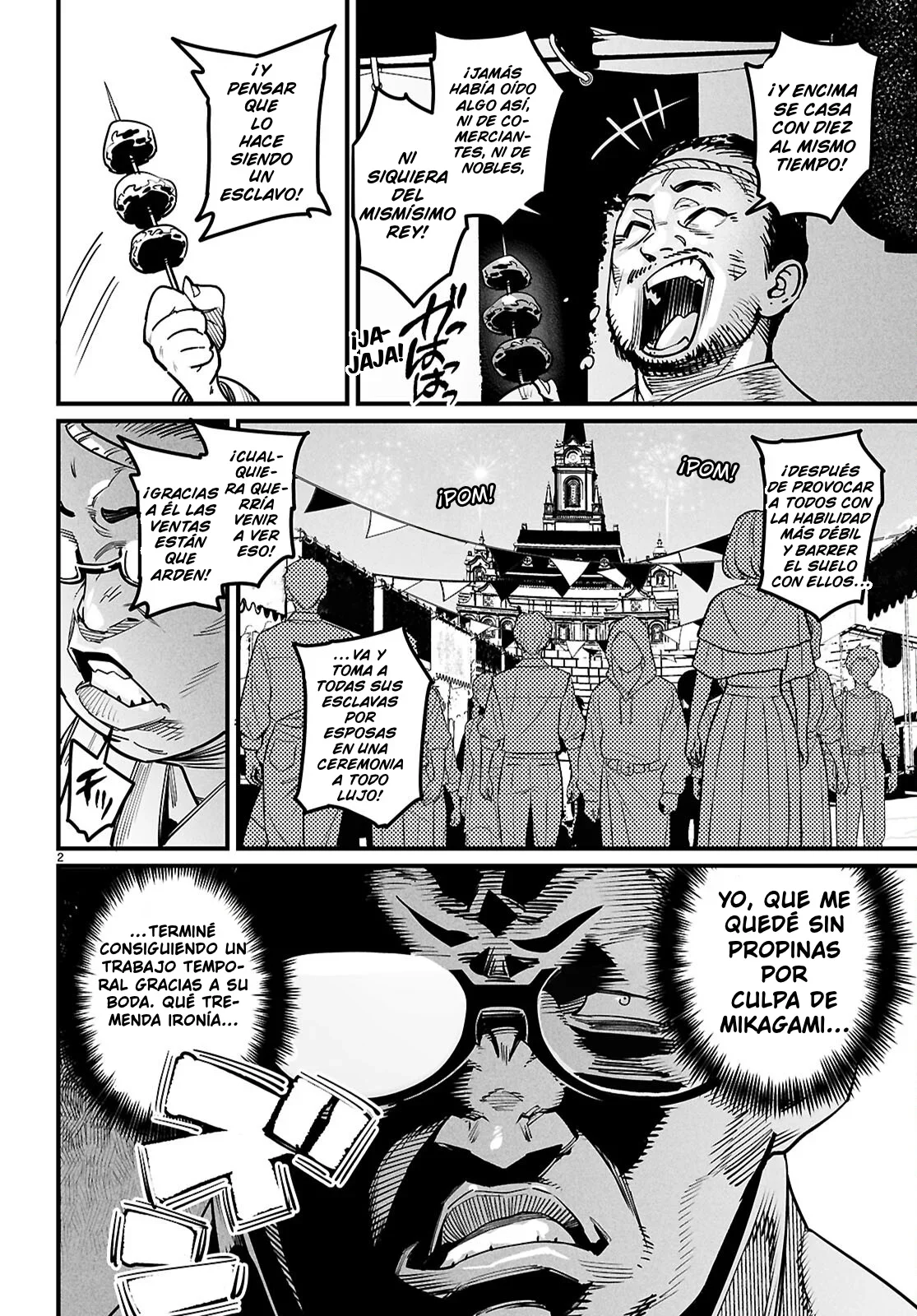 REENCARNADO EN UN COLISEO ~Utilizando la habilidad más débil para derrotar a las mujeres más fuertes y crear un harem de esclavas~ Capítulo 43 - Página 4