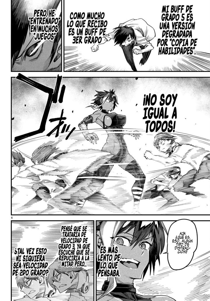 REENCARNADO EN UN COLISEO ~Utilizando la habilidad más débil para derrotar a las mujeres más fuertes y crear un harem de esclavas~ Capítulo 5 - Página 7