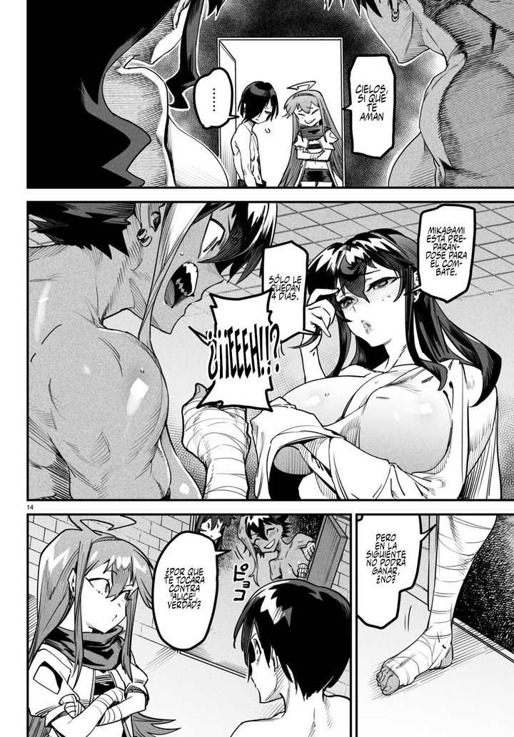 REENCARNADO EN UN COLISEO ~Utilizando la habilidad más débil para derrotar a las mujeres más fuertes y crear un harem de esclavas~ Capítulo 6 - Página 15