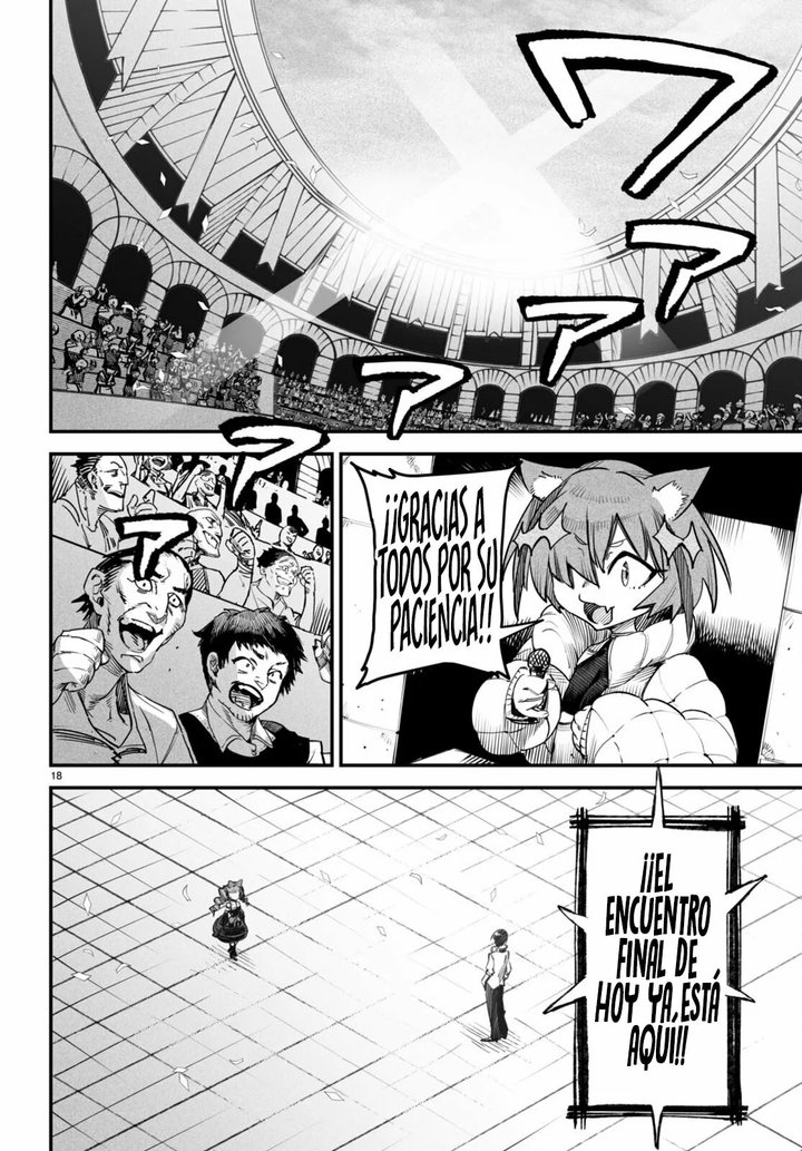 REENCARNADO EN UN COLISEO ~Utilizando la habilidad más débil para derrotar a las mujeres más fuertes y crear un harem de esclavas~ Capítulo 7 - Página 19