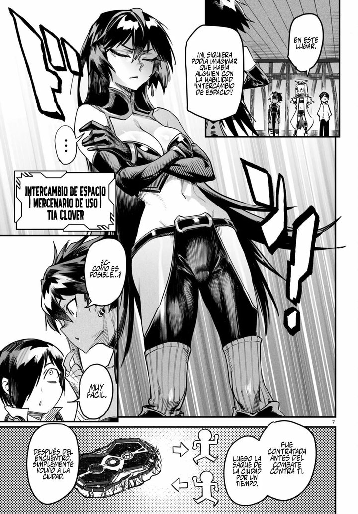 REENCARNADO EN UN COLISEO ~Utilizando la habilidad más débil para derrotar a las mujeres más fuertes y crear un harem de esclavas~ Capítulo 7 - Página 8