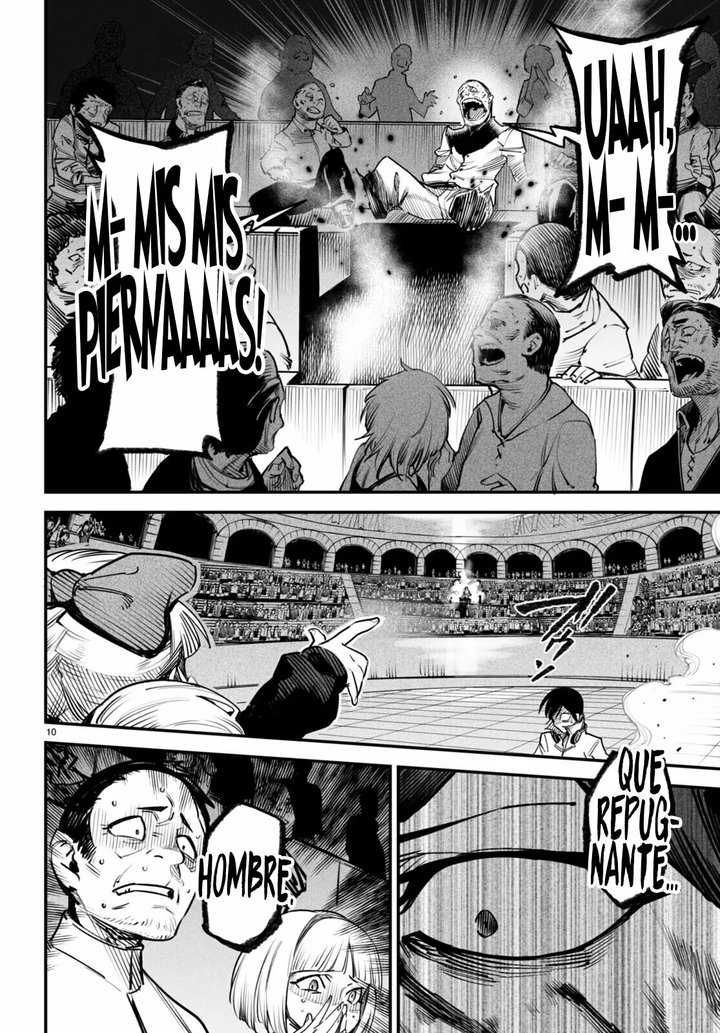 REENCARNADO EN UN COLISEO ~Utilizando la habilidad más débil para derrotar a las mujeres más fuertes y crear un harem de esclavas~ Capítulo 8 - Página 11