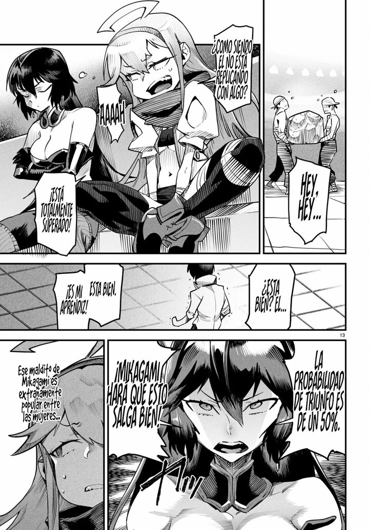 REENCARNADO EN UN COLISEO ~Utilizando la habilidad más débil para derrotar a las mujeres más fuertes y crear un harem de esclavas~ Capítulo 8 - Página 14