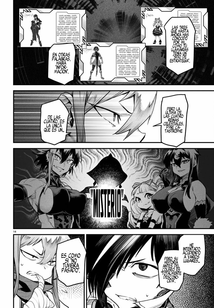 REENCARNADO EN UN COLISEO ~Utilizando la habilidad más débil para derrotar a las mujeres más fuertes y crear un harem de esclavas~ Capítulo 9 - Página 15