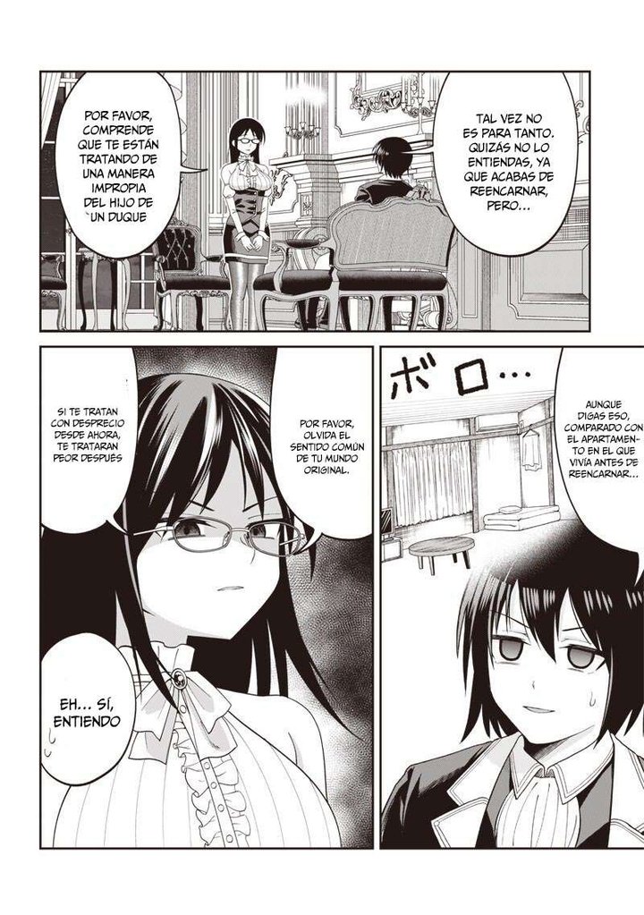 Telepathic Aristocrat ~Villainous Young Noble in a World with a 1:99 Male-to-Female Ratio~ Capítulo 4.1 - Página 4