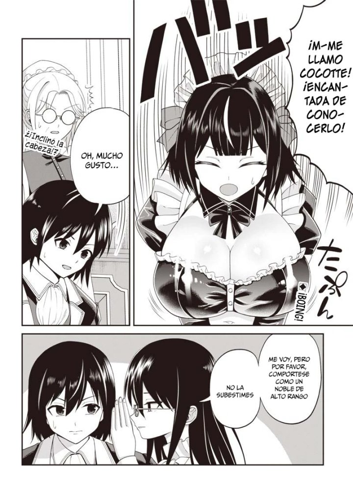 Telepathic Aristocrat ~Villainous Young Noble in a World with a 1:99 Male-to-Female Ratio~ Capítulo 4.2 - Página 1