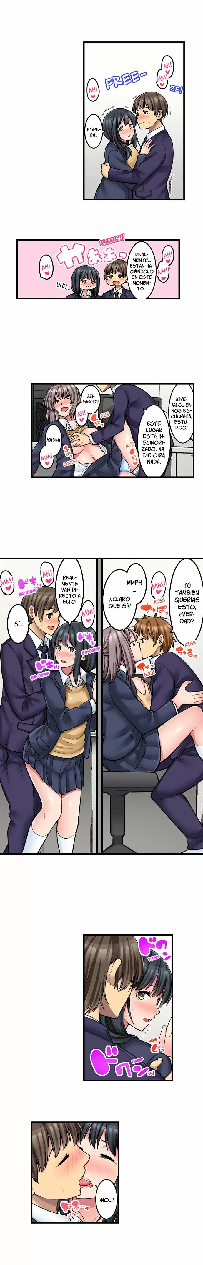 ¡¿El menú secreto de la cafetería es sexo?! Capítulo 10 - Página 9