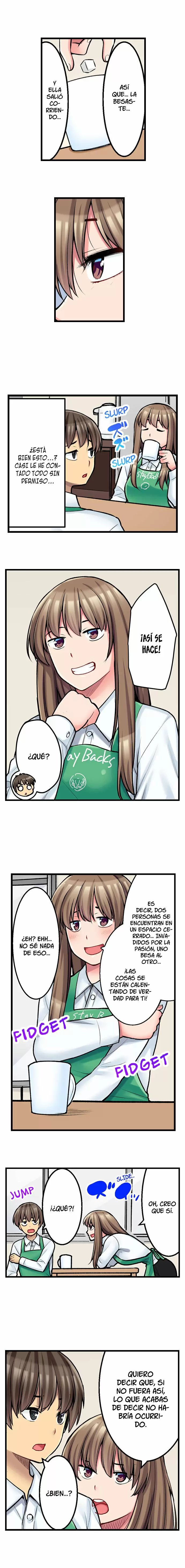 ¡¿El menú secreto de la cafetería es sexo?! Capítulo 13 - Página 8