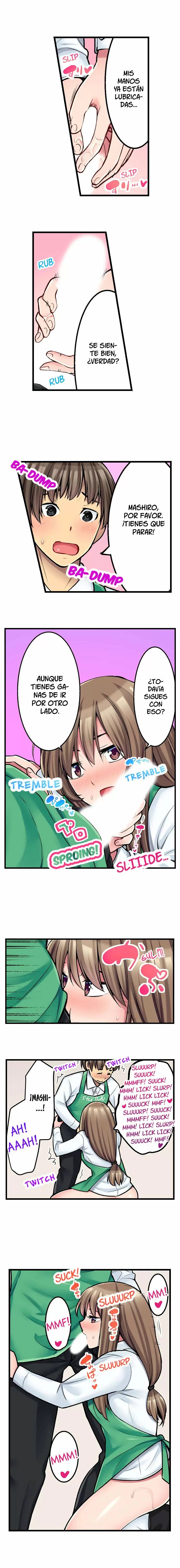 ¡¿El menú secreto de la cafetería es sexo?! Capítulo 14 - Página 7