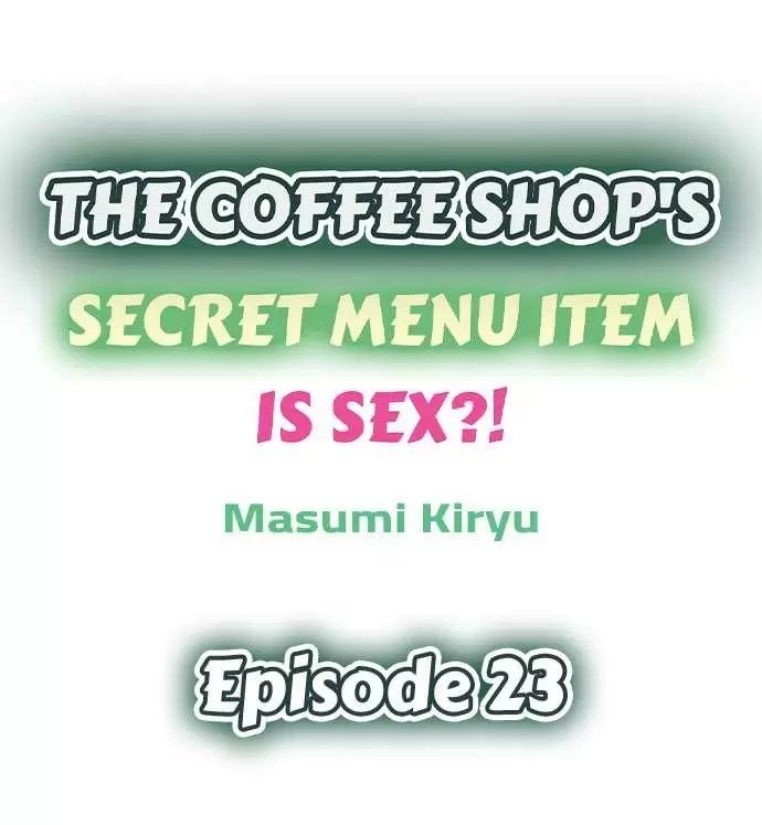 ¡¿El menú secreto de la cafetería es sexo?! Capítulo 23 - Página 2