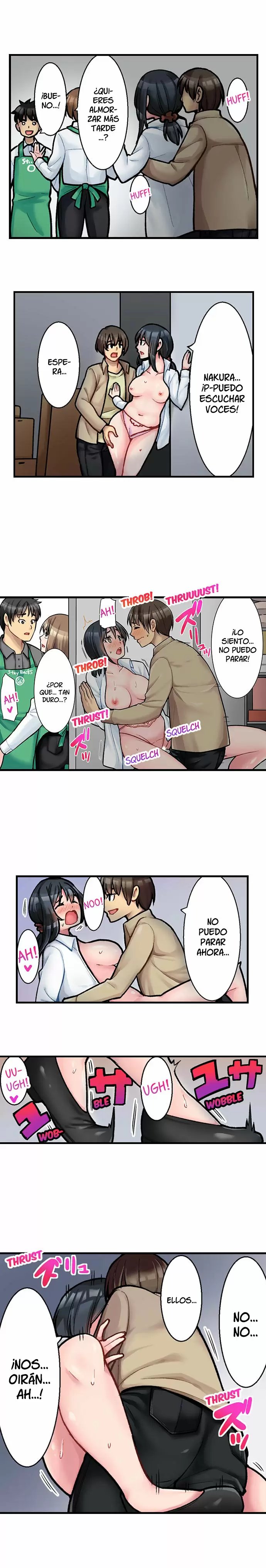 ¡¿El menú secreto de la cafetería es sexo?! Capítulo 3 - Página 5