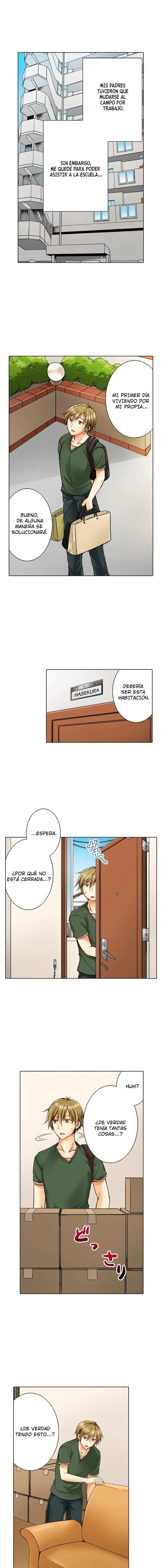 Osananajimi ni Ikasareru Nante...! Doukyo Shonichi ni Kenka Ecchi Capítulo 1 - Página 2