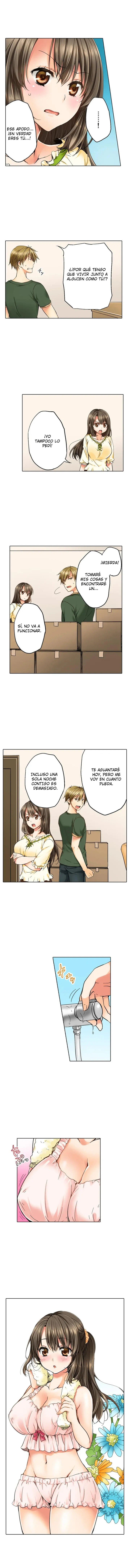 Osananajimi ni Ikasareru Nante...! Doukyo Shonichi ni Kenka Ecchi Capítulo 1 - Página 6