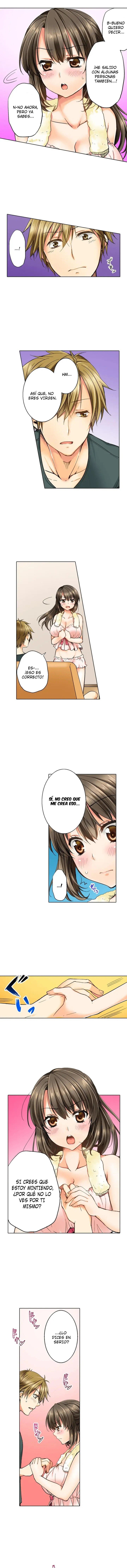 Osananajimi ni Ikasareru Nante...! Doukyo Shonichi ni Kenka Ecchi Capítulo 1 - Página 8
