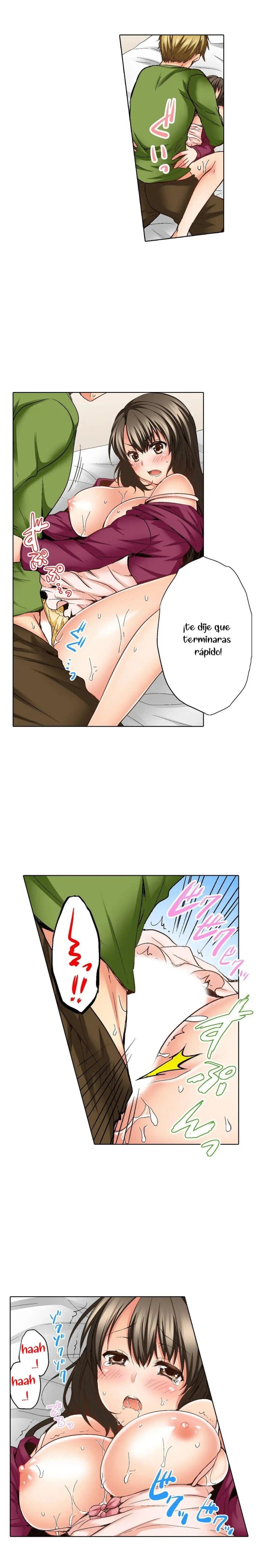 Osananajimi ni Ikasareru Nante...! Doukyo Shonichi ni Kenka Ecchi Capítulo 11 - Página 11