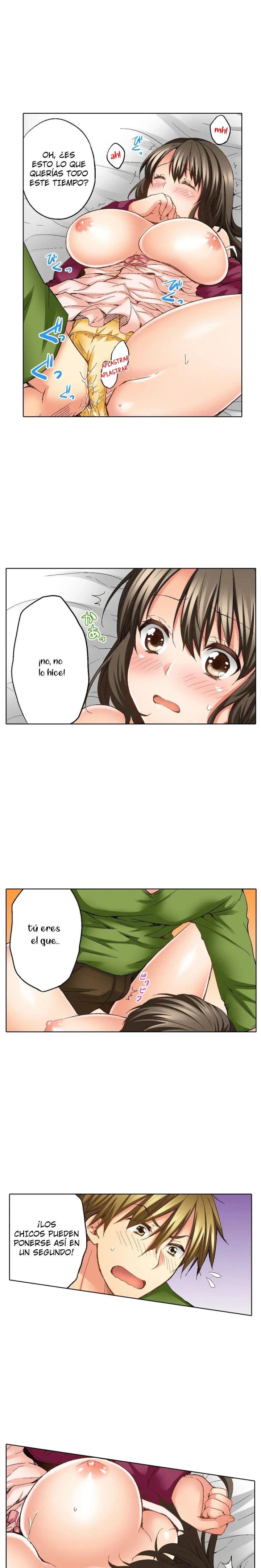 Osananajimi ni Ikasareru Nante...! Doukyo Shonichi ni Kenka Ecchi Capítulo 11 - Página 7