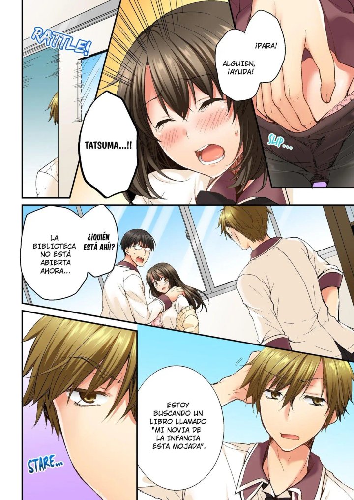 Osananajimi ni Ikasareru Nante...! Doukyo Shonichi ni Kenka Ecchi Capítulo 13 - Página 3