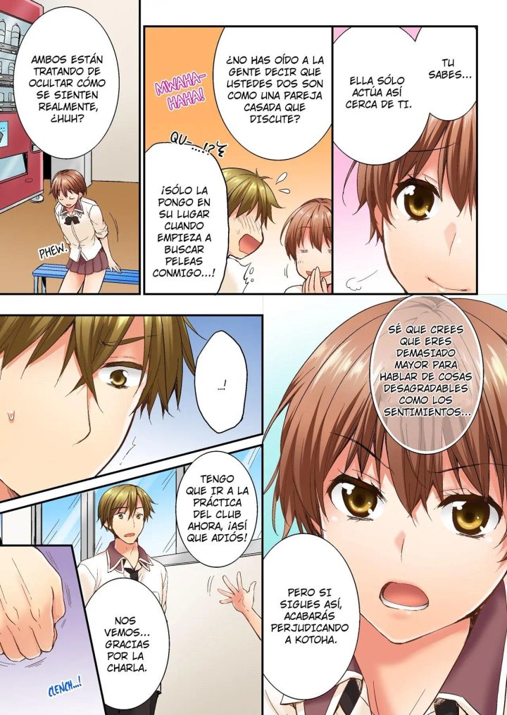 Osananajimi ni Ikasareru Nante...! Doukyo Shonichi ni Kenka Ecchi Capítulo 15 - Página 6