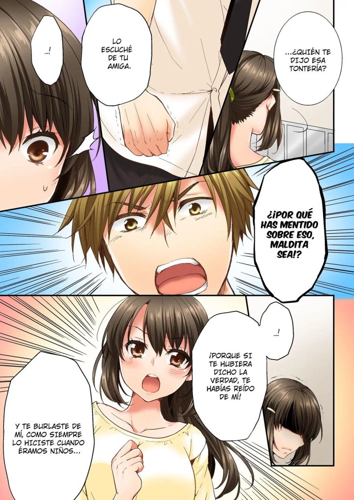 Osananajimi ni Ikasareru Nante...! Doukyo Shonichi ni Kenka Ecchi Capítulo 15 - Página 8