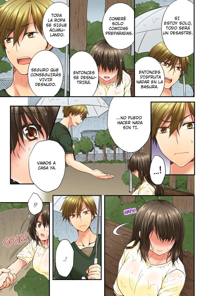 Osananajimi ni Ikasareru Nante...! Doukyo Shonichi ni Kenka Ecchi Capítulo 16 - Página 4