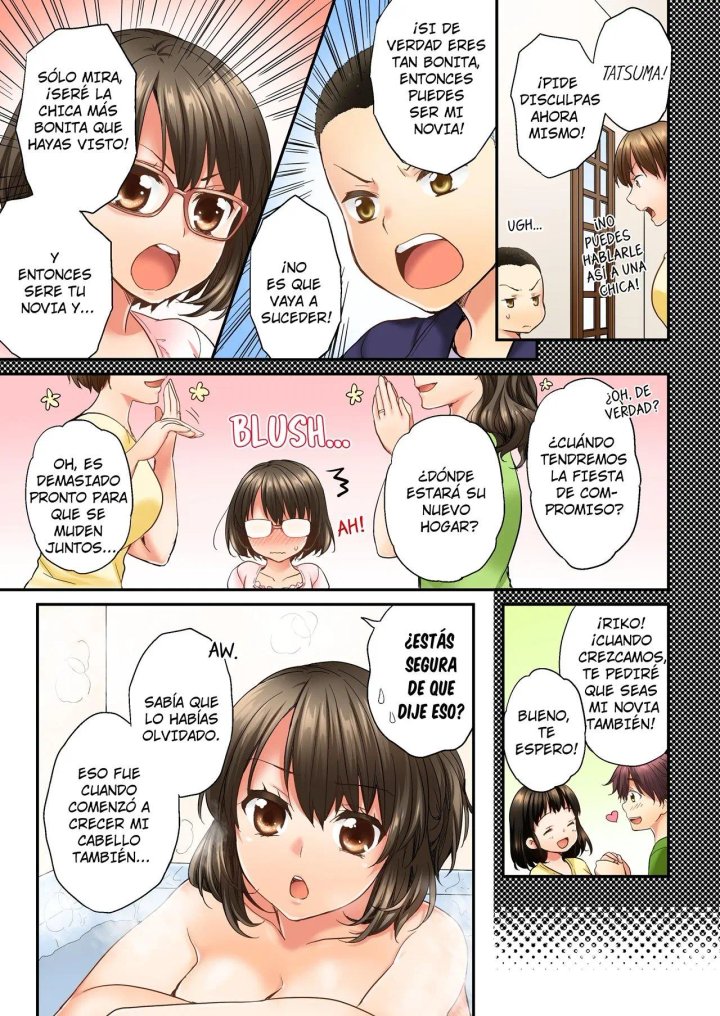 Osananajimi ni Ikasareru Nante...! Doukyo Shonichi ni Kenka Ecchi Capítulo 16 - Página 8