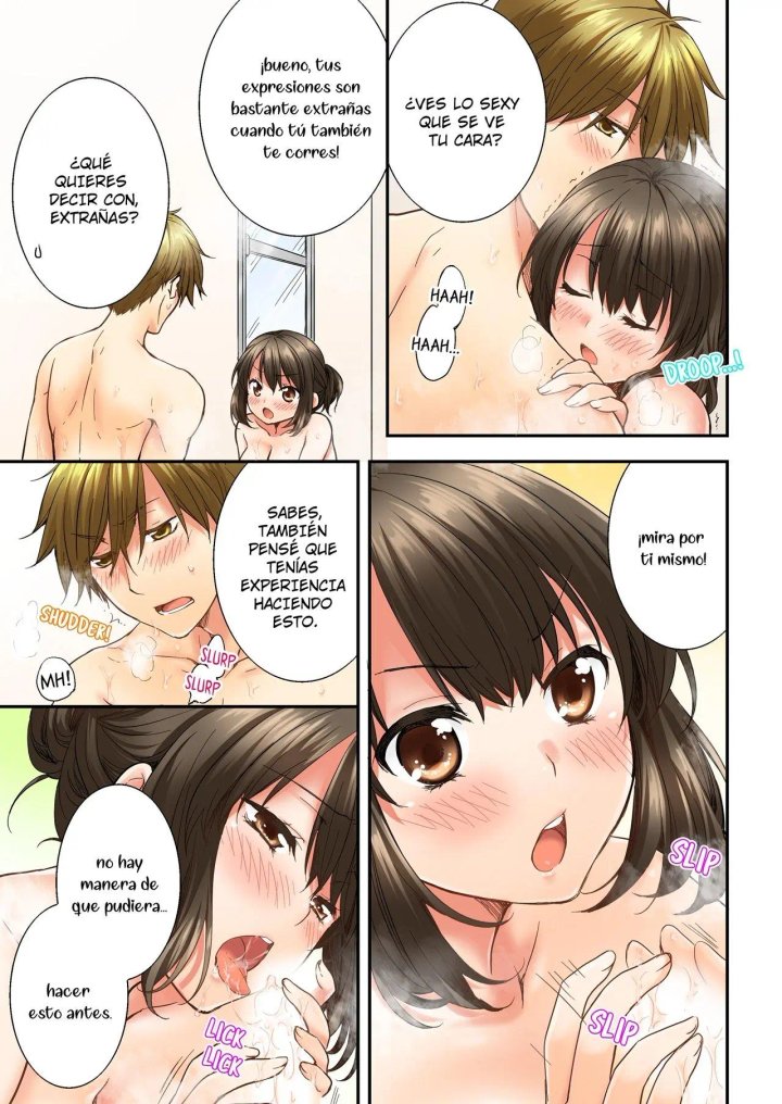 Osananajimi ni Ikasareru Nante...! Doukyo Shonichi ni Kenka Ecchi Capítulo 17 - Página 4