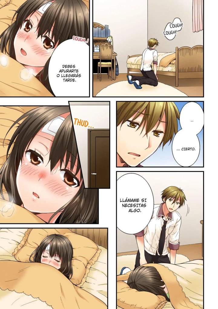 Osananajimi ni Ikasareru Nante...! Doukyo Shonichi ni Kenka Ecchi Capítulo 19 - Página 2