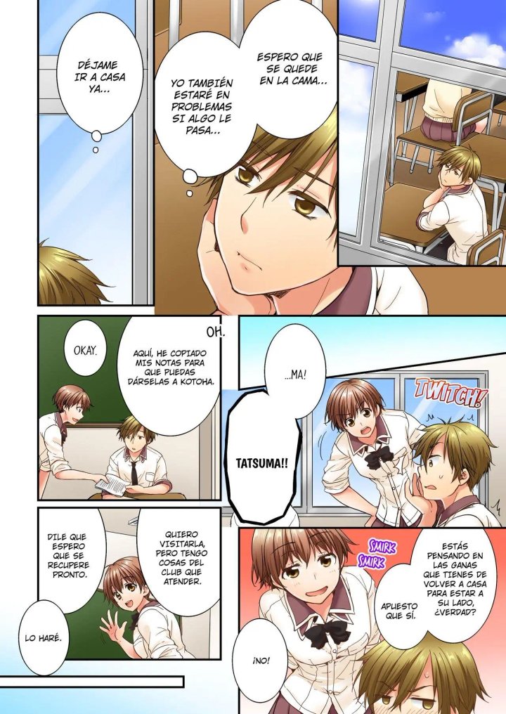 Osananajimi ni Ikasareru Nante...! Doukyo Shonichi ni Kenka Ecchi Capítulo 19 - Página 3