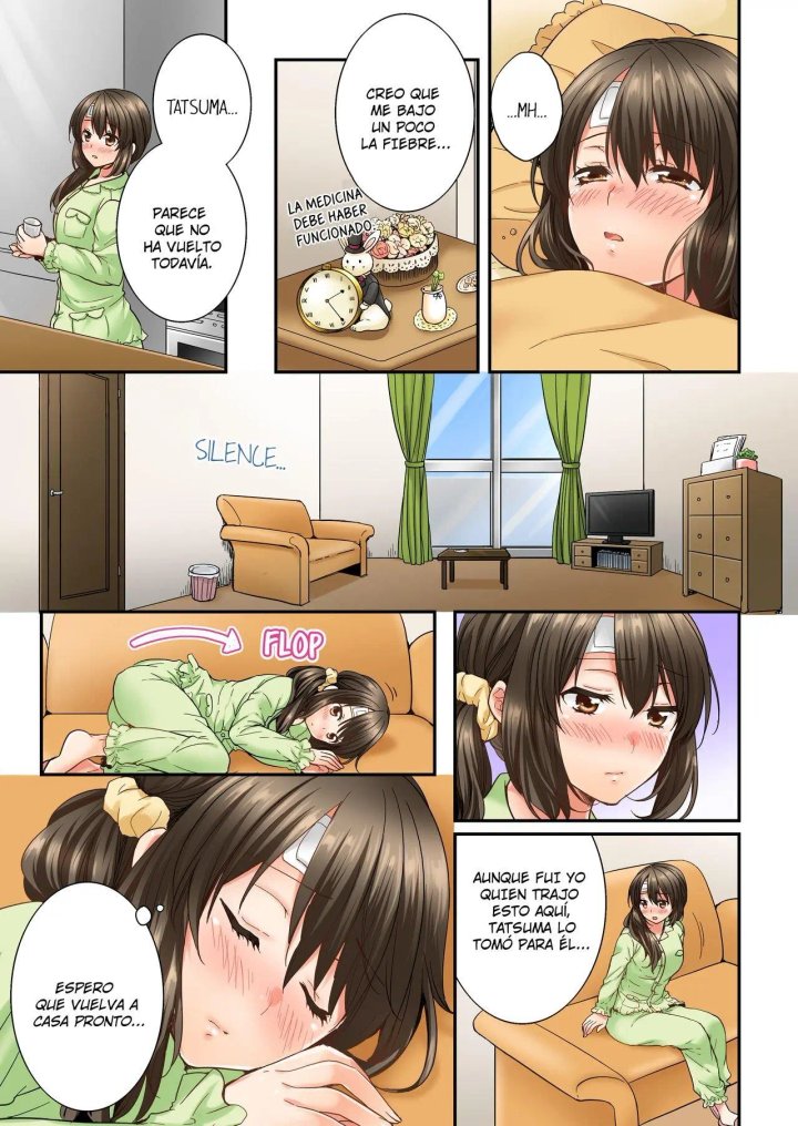 Osananajimi ni Ikasareru Nante...! Doukyo Shonichi ni Kenka Ecchi Capítulo 19 - Página 4