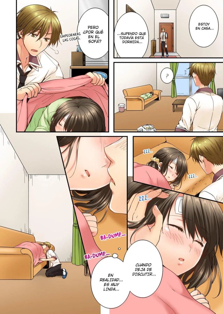 Osananajimi ni Ikasareru Nante...! Doukyo Shonichi ni Kenka Ecchi Capítulo 19 - Página 5
