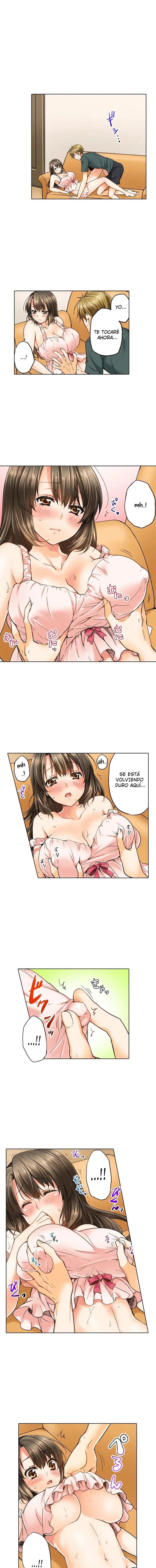 Osananajimi ni Ikasareru Nante...! Doukyo Shonichi ni Kenka Ecchi Capítulo 2 - Página 2