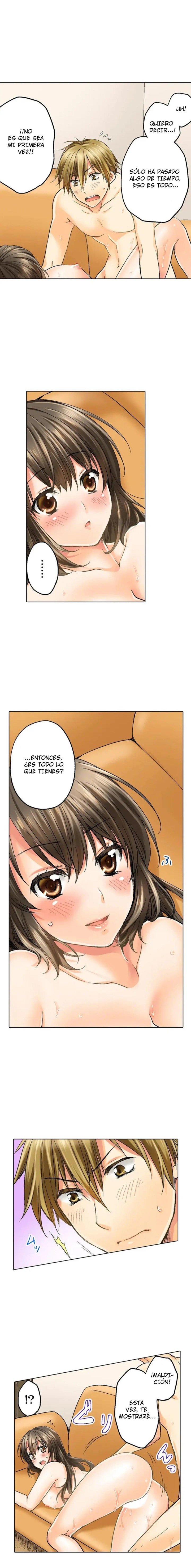 Osananajimi ni Ikasareru Nante...! Doukyo Shonichi ni Kenka Ecchi Capítulo 2 - Página 7