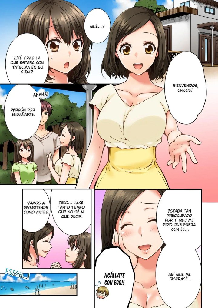 Osananajimi ni Ikasareru Nante...! Doukyo Shonichi ni Kenka Ecchi Capítulo 22 - Página 2