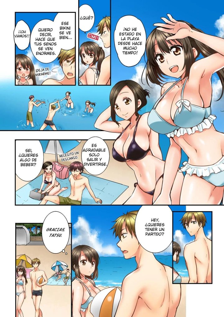 Osananajimi ni Ikasareru Nante...! Doukyo Shonichi ni Kenka Ecchi Capítulo 22 - Página 3