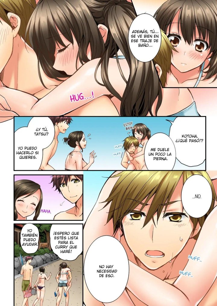 Osananajimi ni Ikasareru Nante...! Doukyo Shonichi ni Kenka Ecchi Capítulo 24 - Página 7