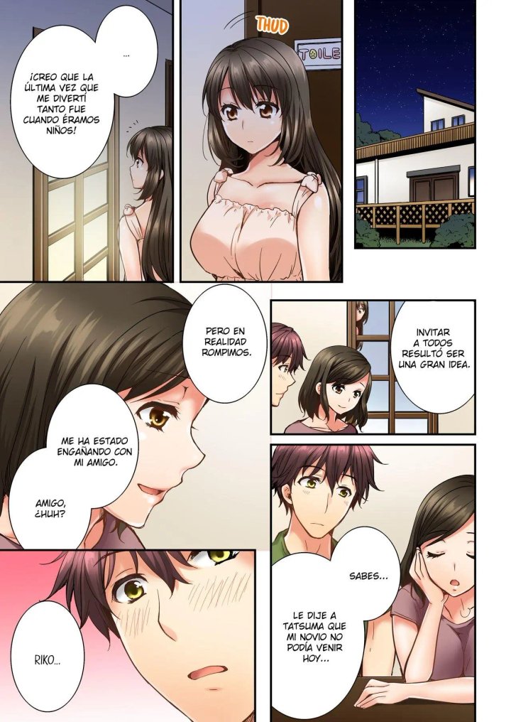 Osananajimi ni Ikasareru Nante...! Doukyo Shonichi ni Kenka Ecchi Capítulo 24 - Página 8