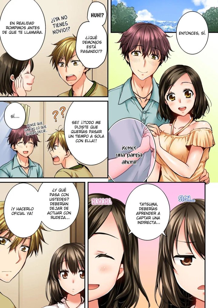 Osananajimi ni Ikasareru Nante...! Doukyo Shonichi ni Kenka Ecchi Capítulo 27 - Página 8