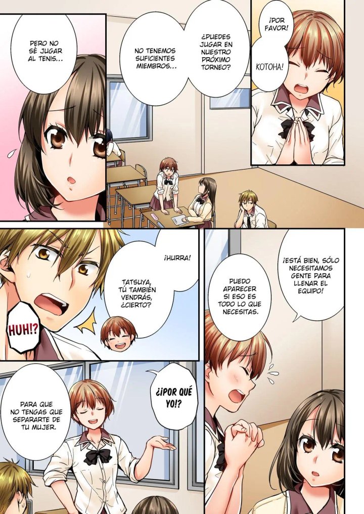 Osananajimi ni Ikasareru Nante...! Doukyo Shonichi ni Kenka Ecchi Capítulo 28 - Página 2