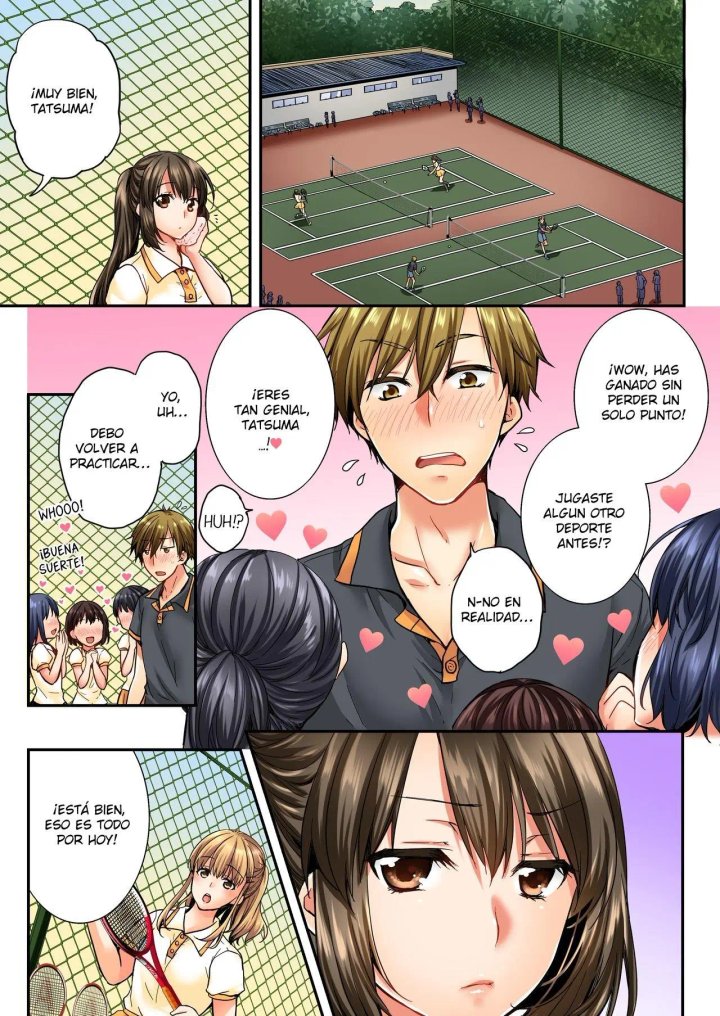 Osananajimi ni Ikasareru Nante...! Doukyo Shonichi ni Kenka Ecchi Capítulo 28 - Página 4